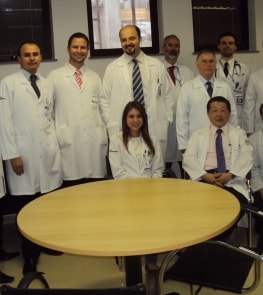 Parte da equipe do Depto de Cirurgia de Cabeça e Pescoço e Otorrinolaringologia do A.C.Camargo Cancer Center - 2009. 